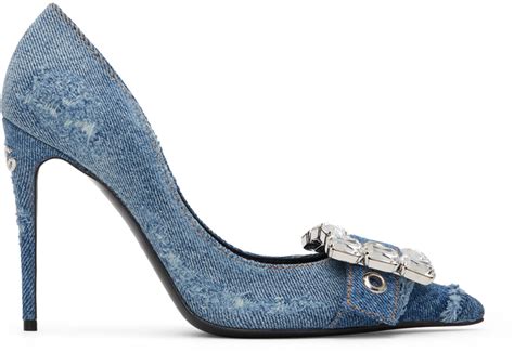 women dolce and gabbana shoes|dolce gabbana denim heels.